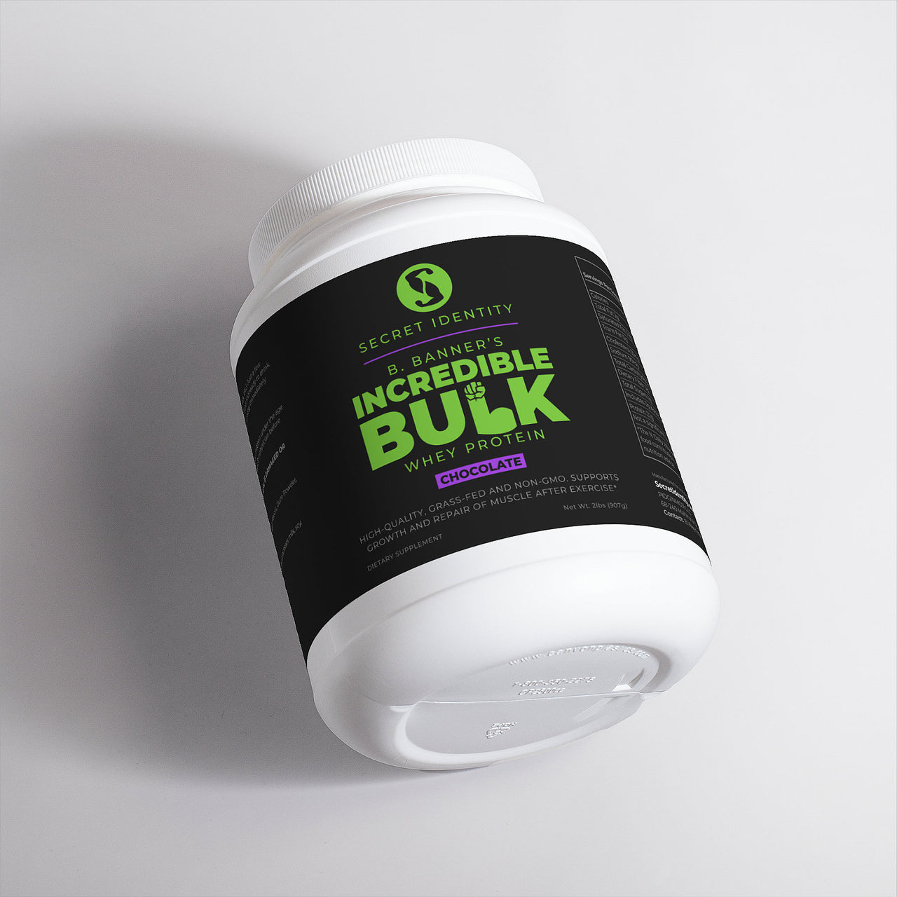 B. Banner's Incredible Bulk Whey Protein (Chocolate)