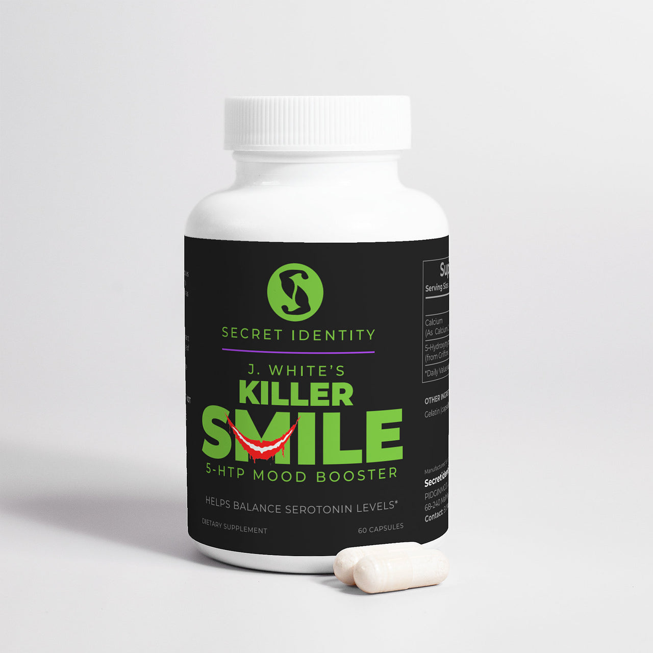 J. White’s Killer Smile 5 - HTP Mood Booster