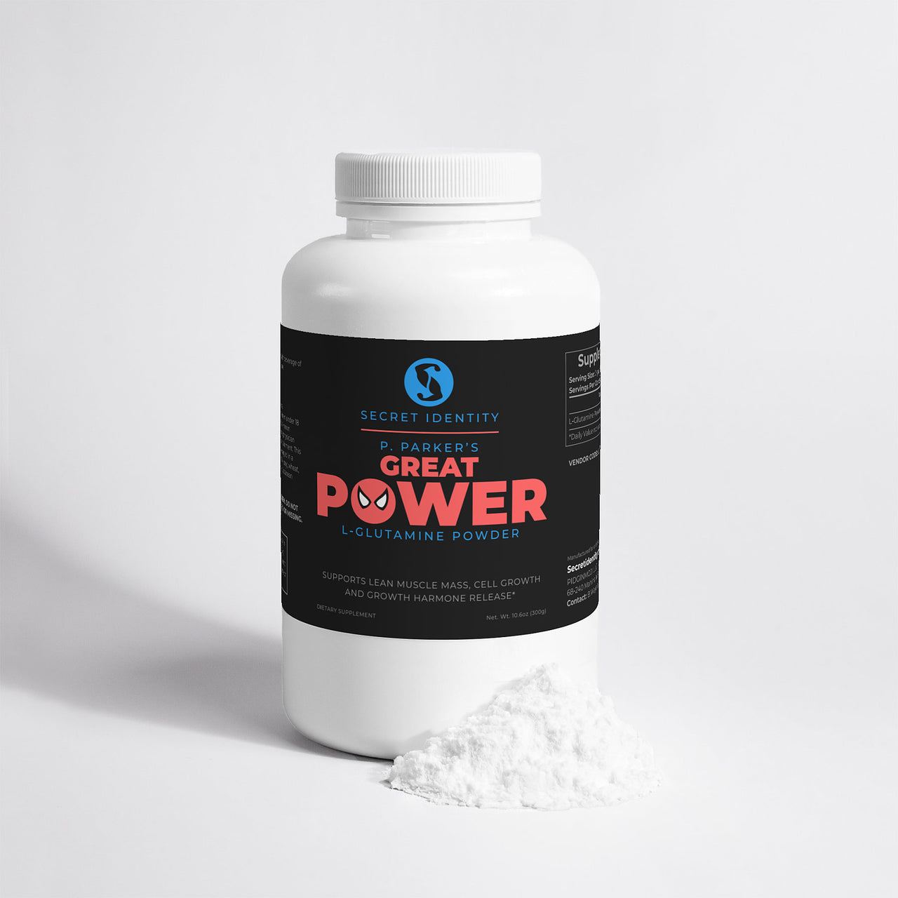 P. Parker’s Great Power L-Glutamine Powder