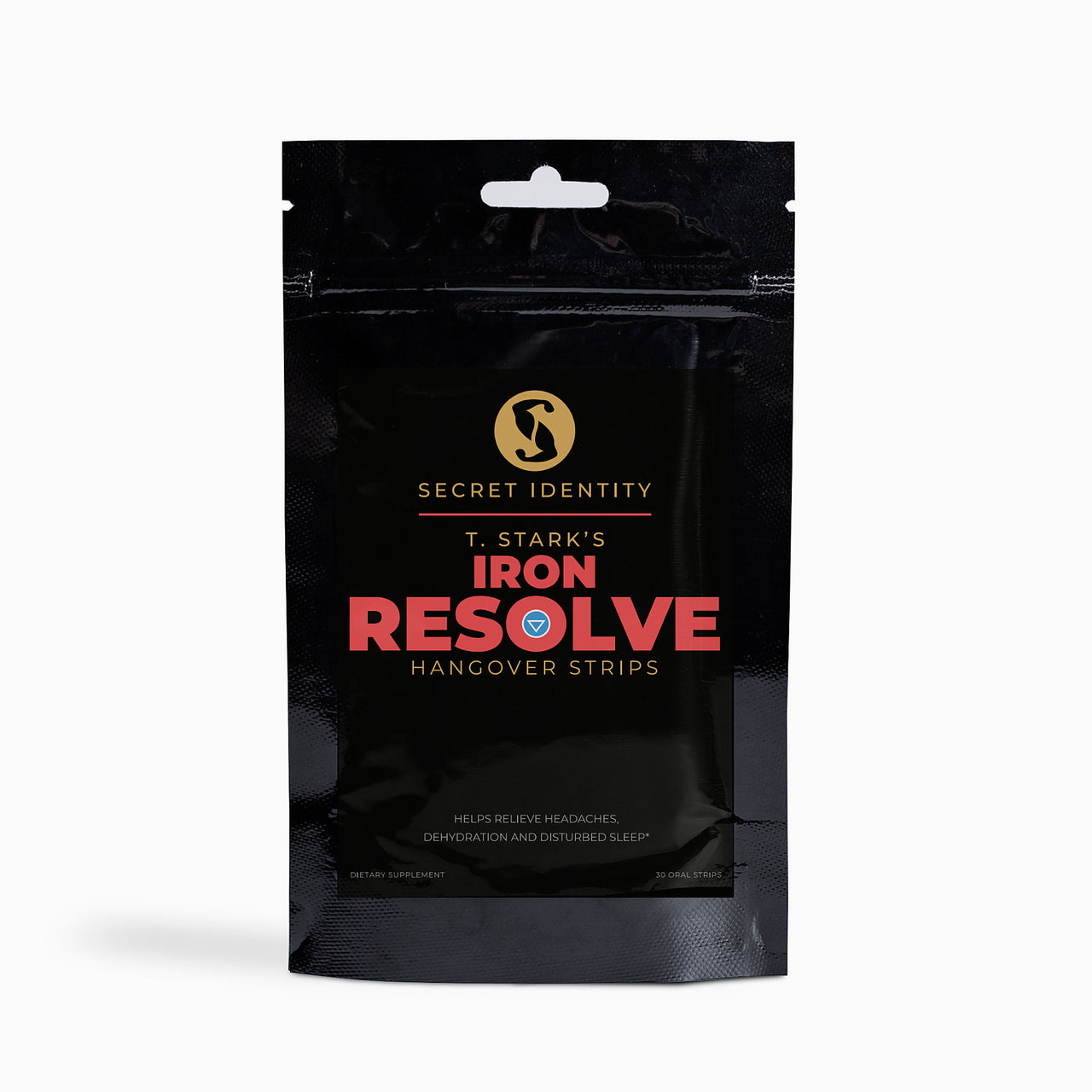 T. Stark’s Iron Resolve Hangover Strips