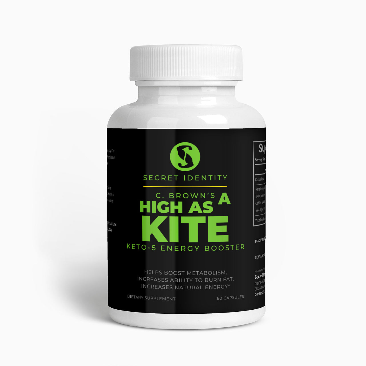 C. Brown’s High As A Kite Keto-5 Energy Booster