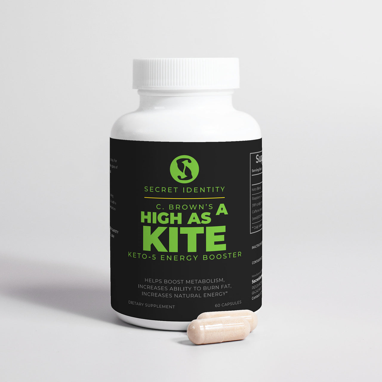 C. Brown’s High As A Kite Keto-5 Energy Booster