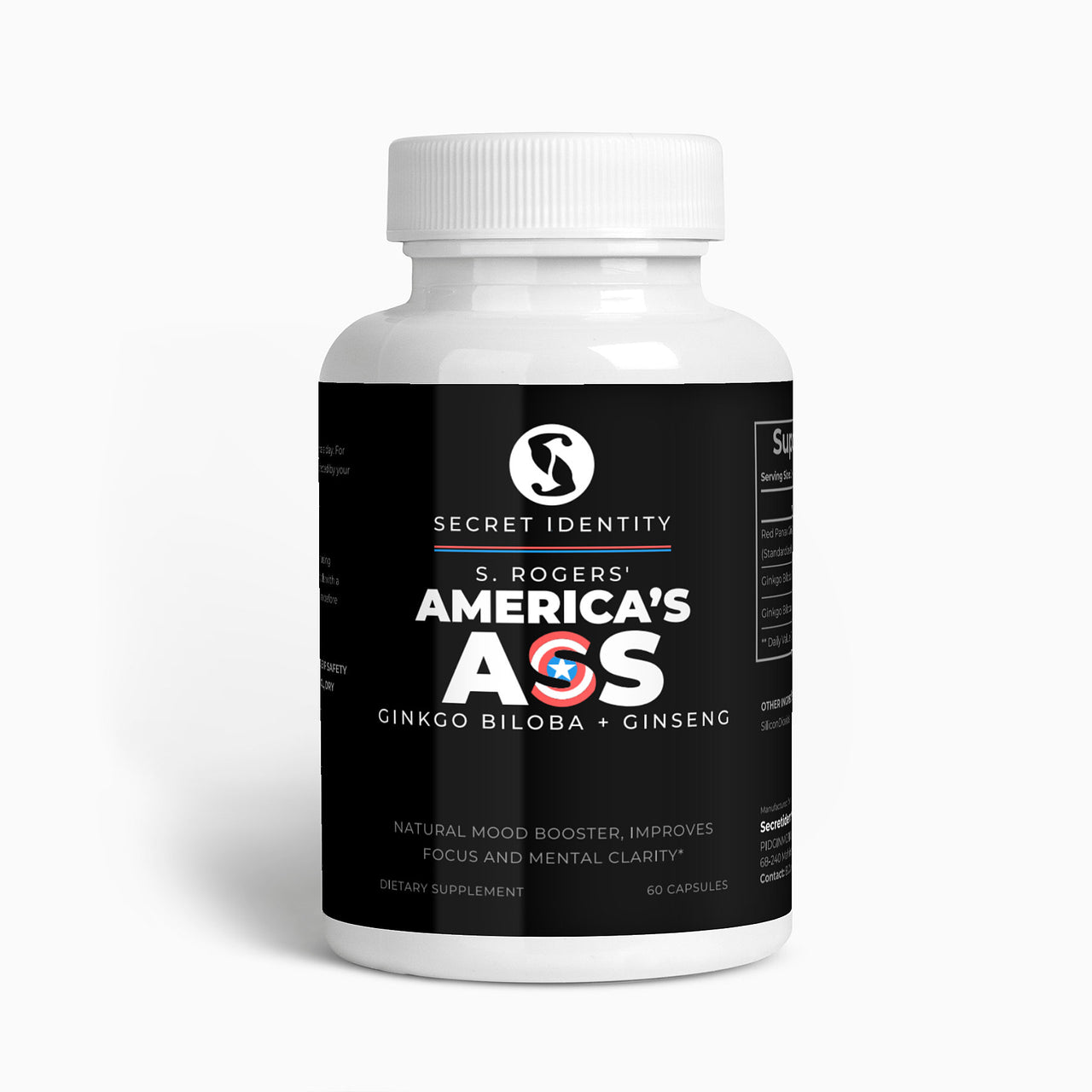 S. Rogers' America's Ass Ginkgo Biloba + Ginseng