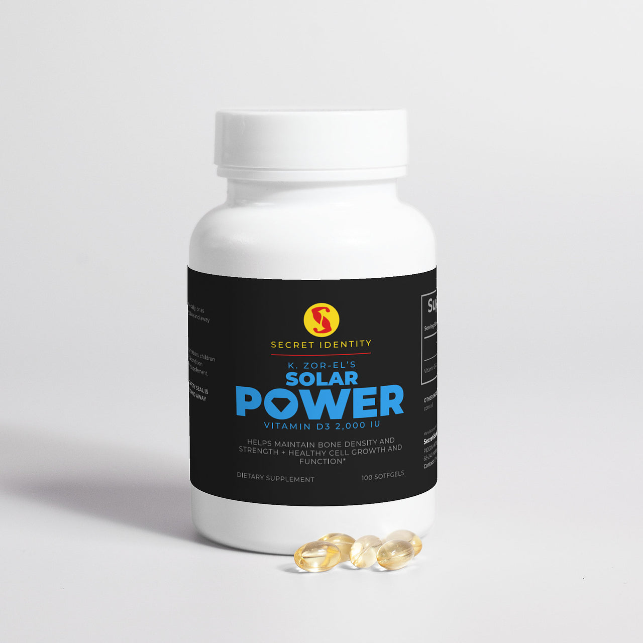 K. ZOR-EL’S Solar Power Vitamin D3 2,000 IU