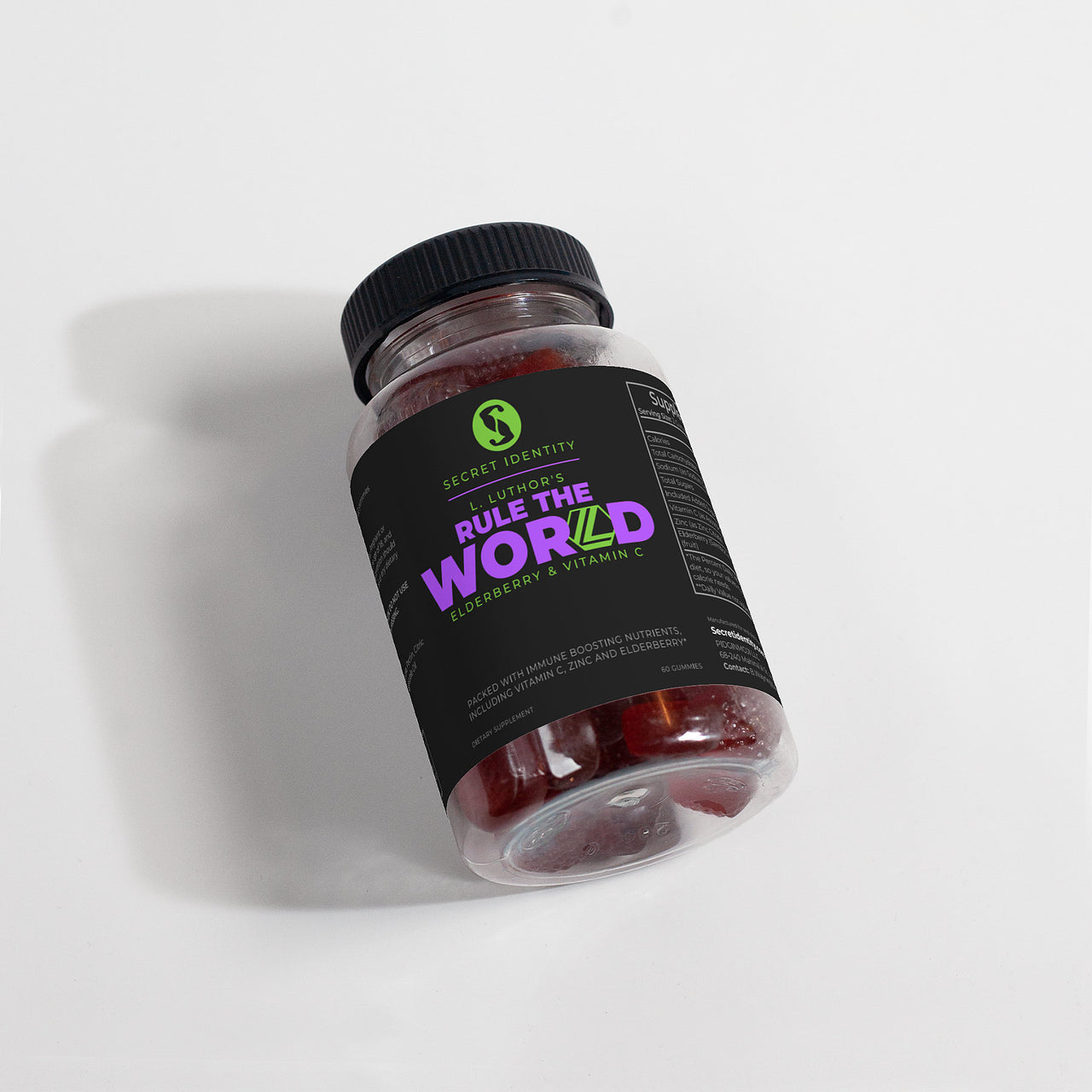 L. Luthor's Rule The World Elderberry & Vitamin C Gummies