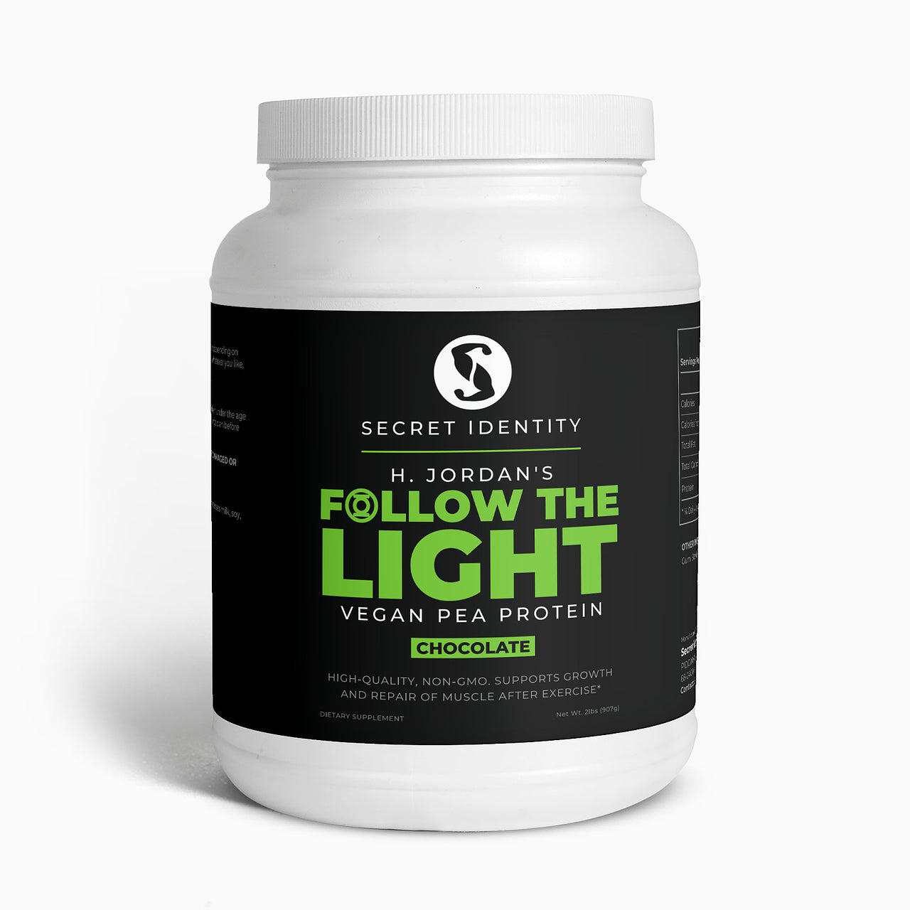 H. Jordan's Follow The Light Vegan Pea Protein (Chocolate)