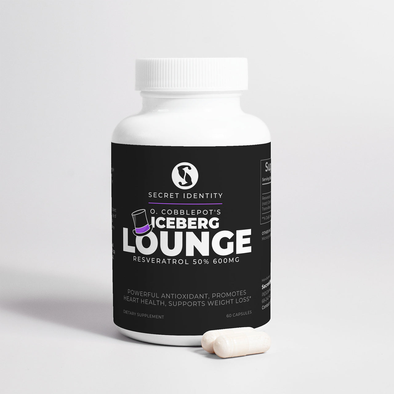 O. Cobblepot's Iceberg Lounge Resveratrol 50% 600mg