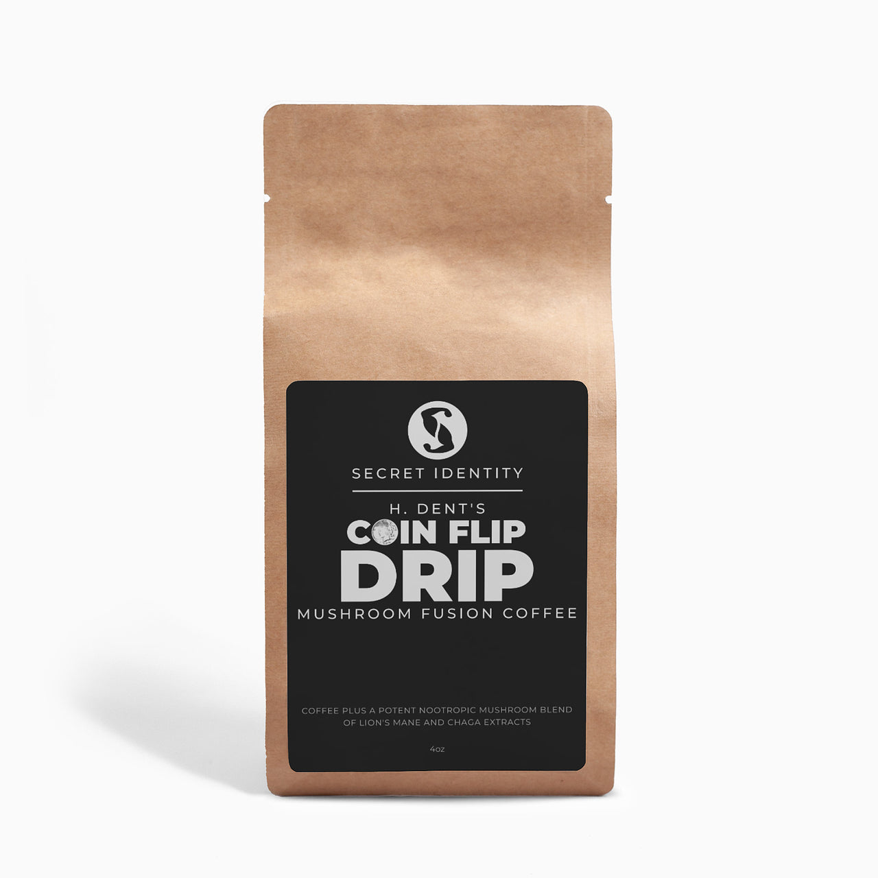 H. Dent's Coin Flip Drip Mushroom Fusion Coffee 4oz