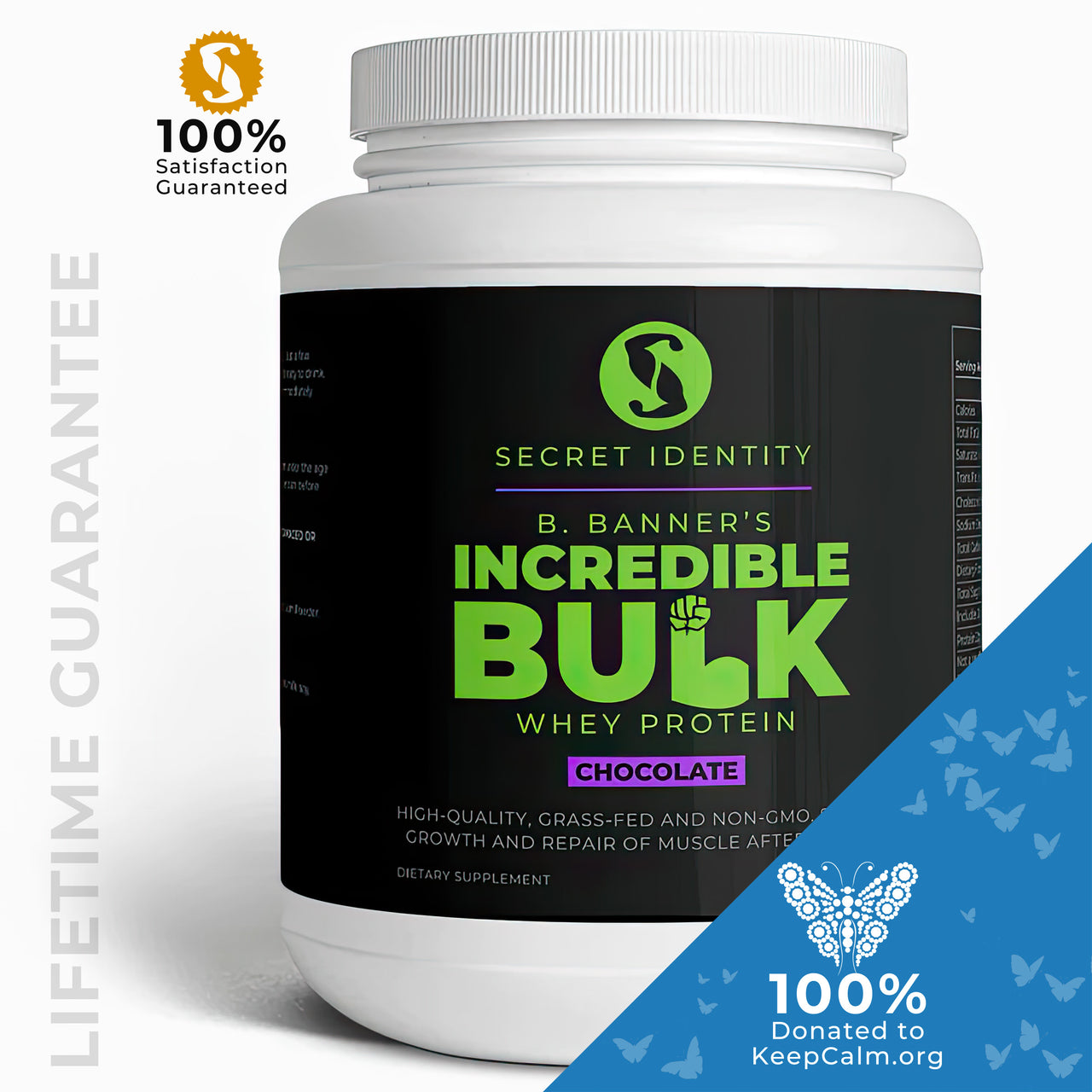 B. Banner's Incredible Bulk Whey Protein (Chocolate)