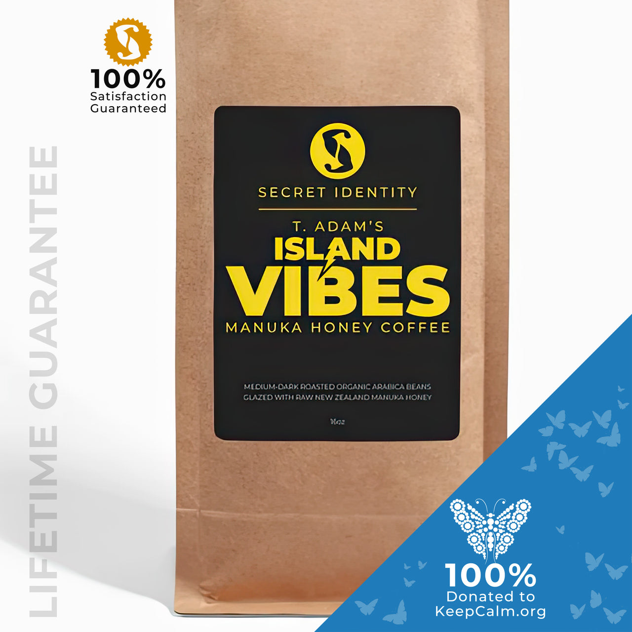 T. Adam’s Island Vibes Manuka Honey Coffee 16oz