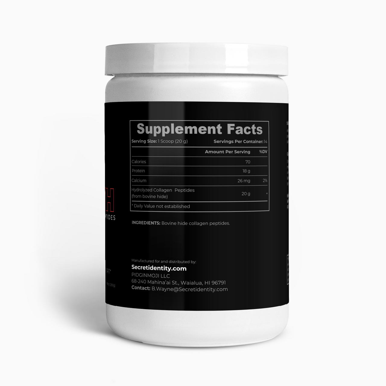 T. Mcginnis' Beyond Health Grass-Fed Hydrolyzed Collagen Peptides