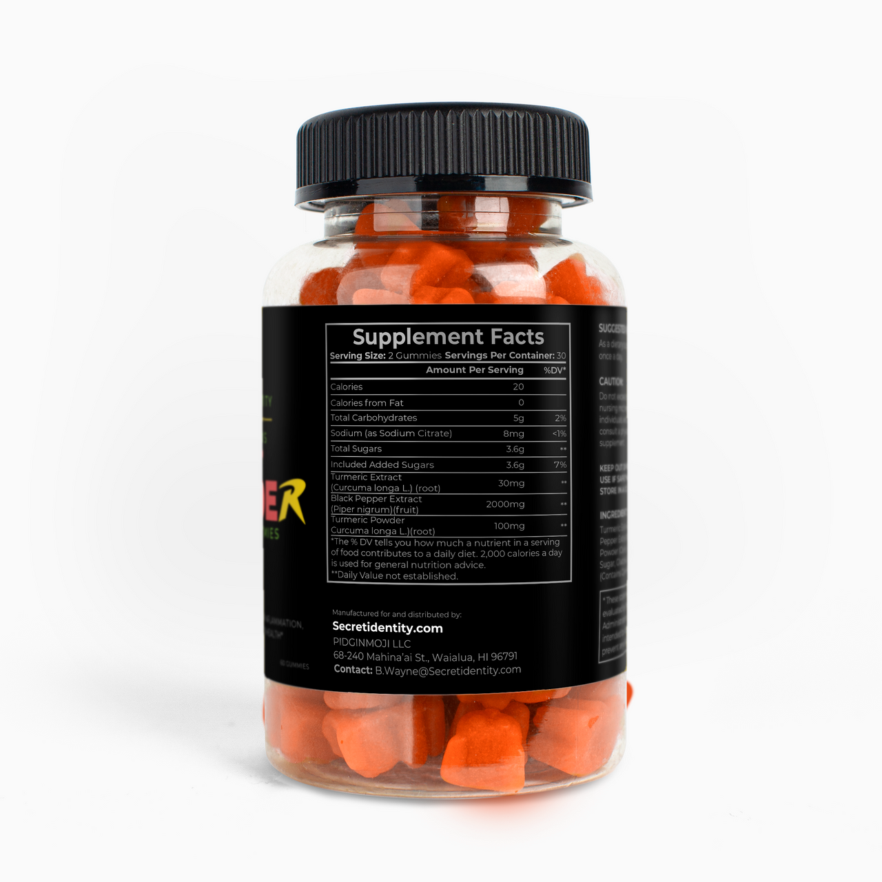 D. Grayson’s Boy Wonder Turmeric Gummies