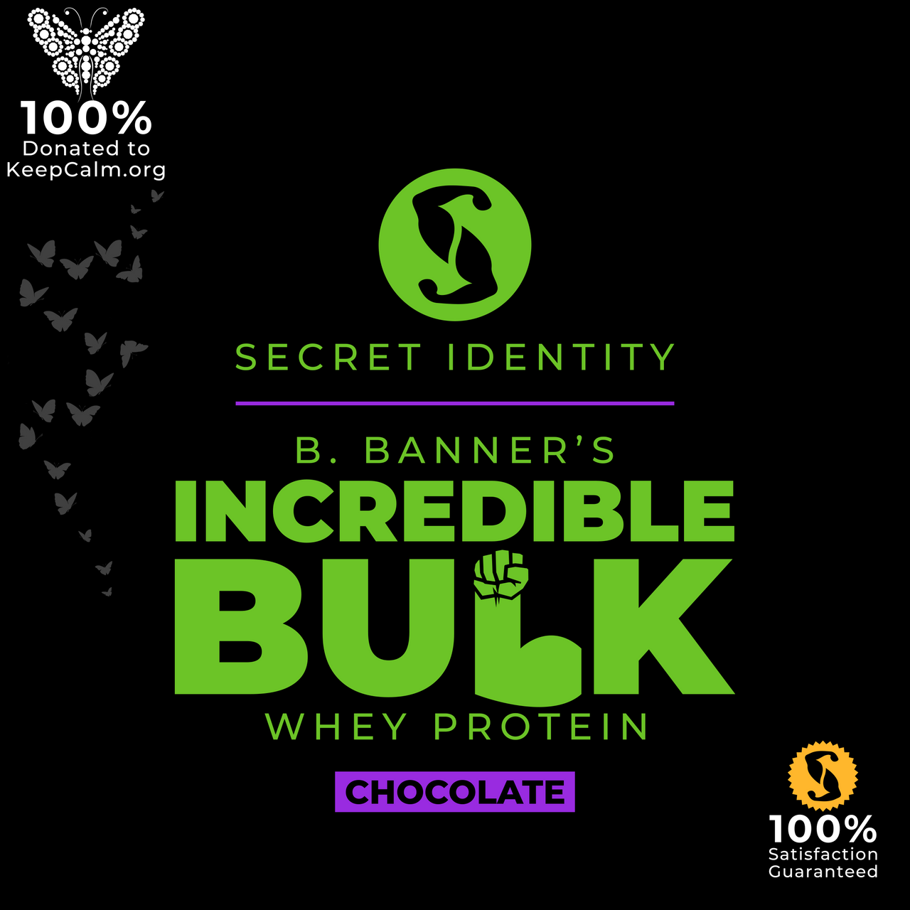 B. Banner's Incredible Bulk Whey Protein (Chocolate)