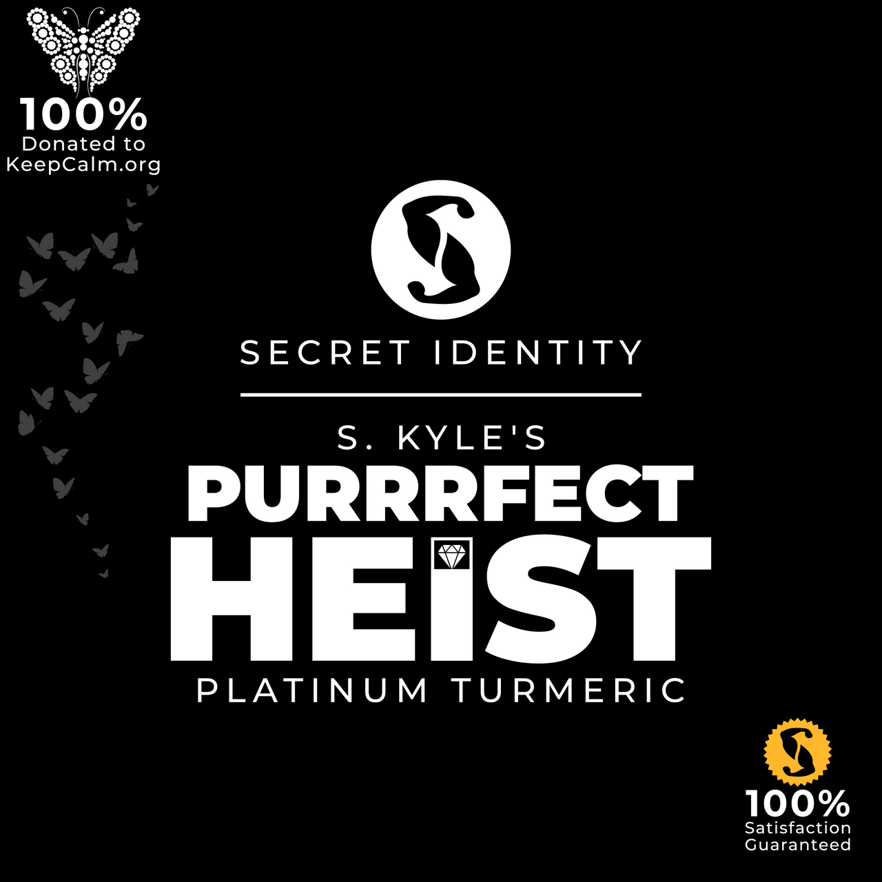 S. Kyle's Purrfect Heist Platinum Turmeric