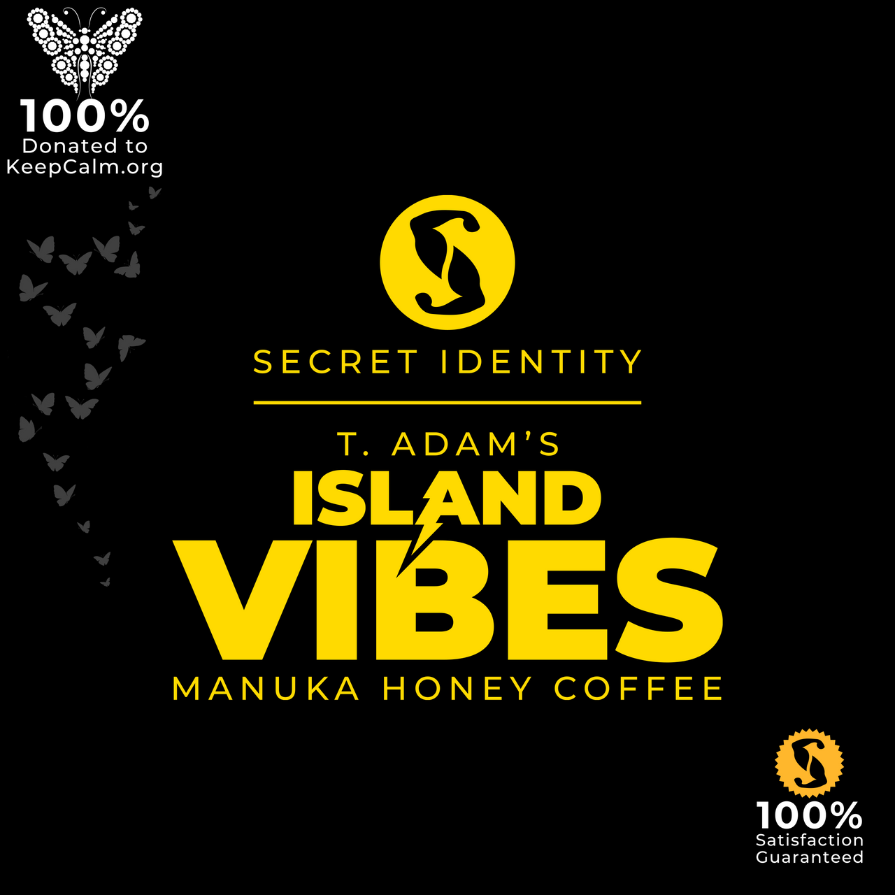 T. Adam’s Island Vibes Manuka Honey Coffee 4oz