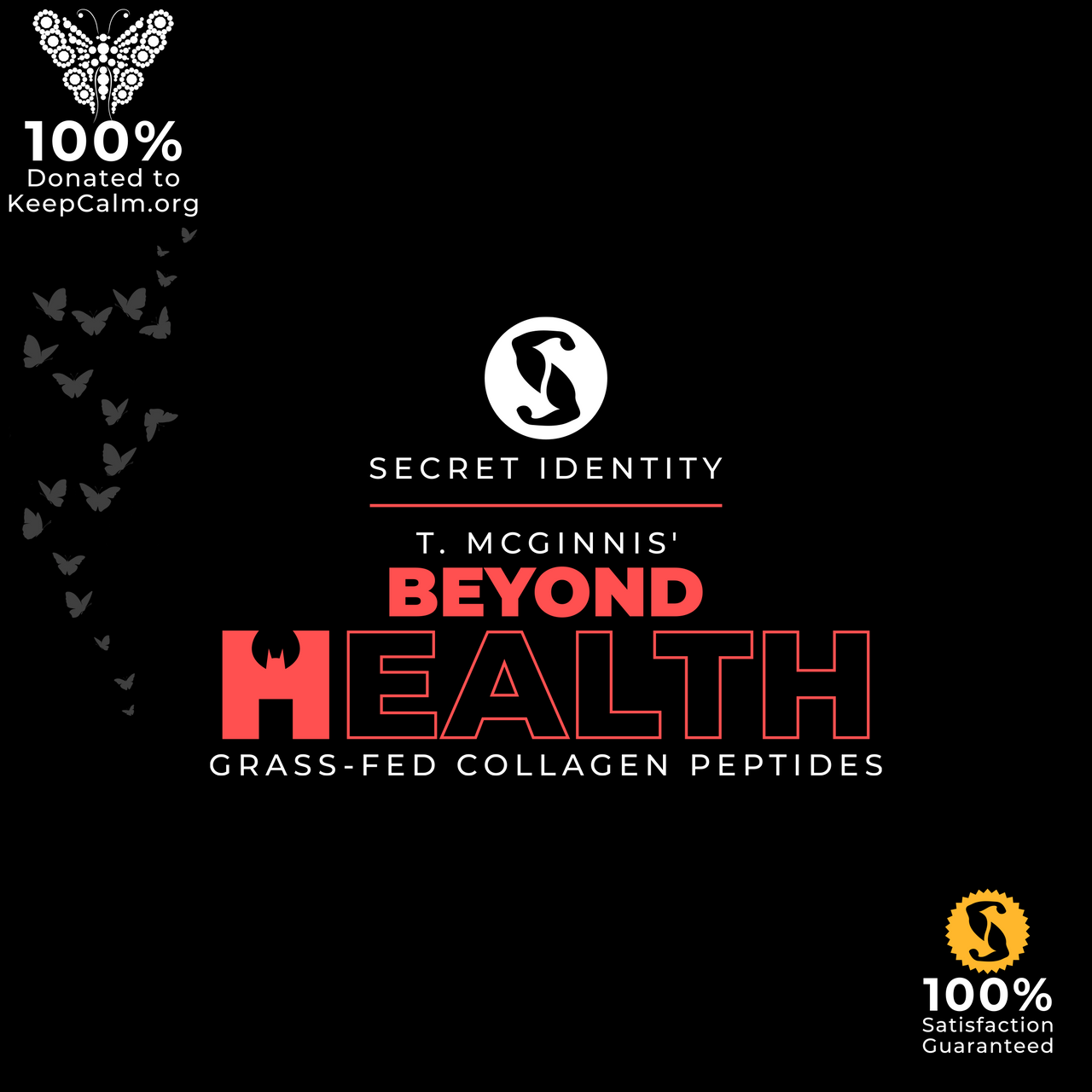 T. Mcginnis' Beyond Health Grass-Fed Hydrolyzed Collagen Peptides